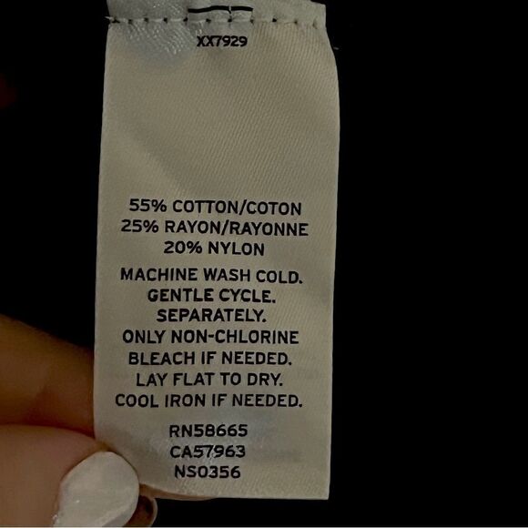 Women's Nordstrom 14th & Union Black Sweater with Ruffle at Wrist - Picture 6 of 7